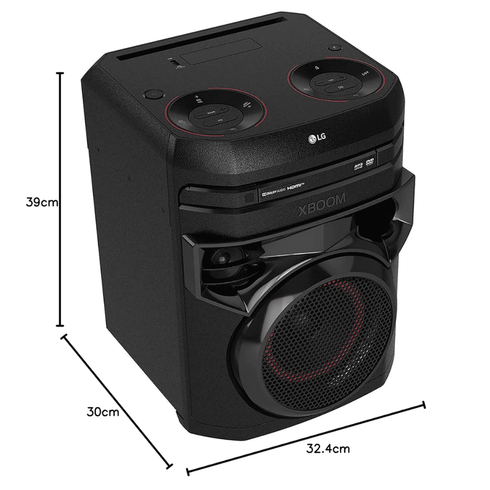 LG ON2D.EINDLLK, Wireless Sound Speakers with Powerful Sound Dolby Audio (Black)