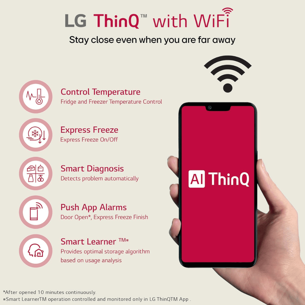 LG 630 Ltrs 3 Star, Inverter Frost Free, Side-by-Side Refrigerator (GL-L257CMC3)