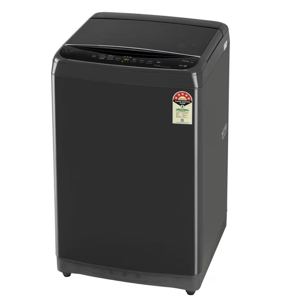 LG 9 Kg 5 Star Fully-Automatic Top Load Washing machine (T90V4MB1S, Middle Black)