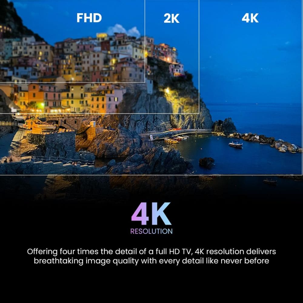 Haier H65M80FUX, 65 Inches 4K Ultra HD Smart LED TV, Black