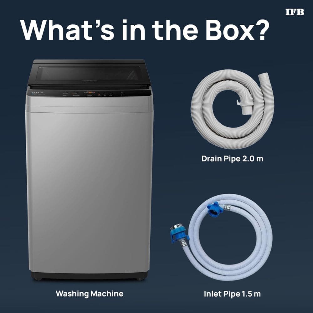 IFB 6.5 Kg 5 star Fully-Automatic Top Load Washing Machine (TL650MG1ID, silver)