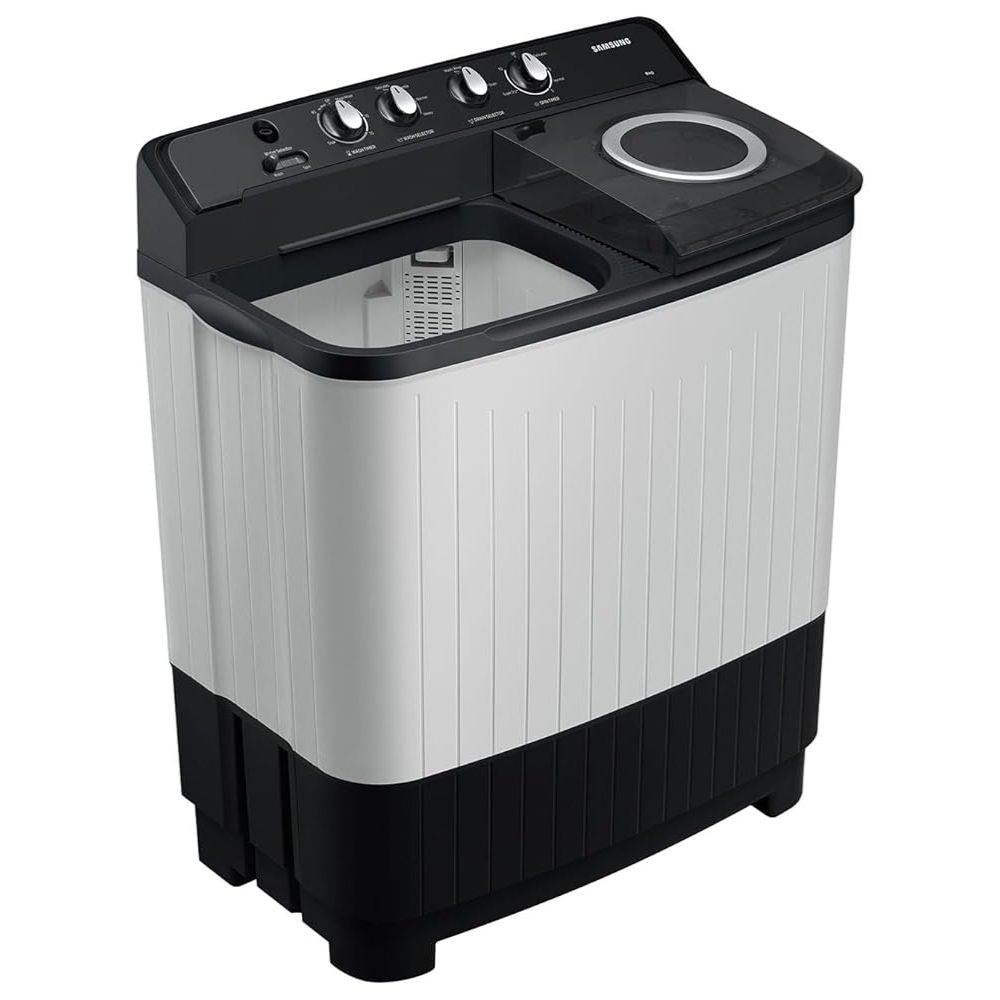 Samsung 8 Kg 5 Star Semi-Automatic Top Load Washing machine (WT80C4200GG, Black)