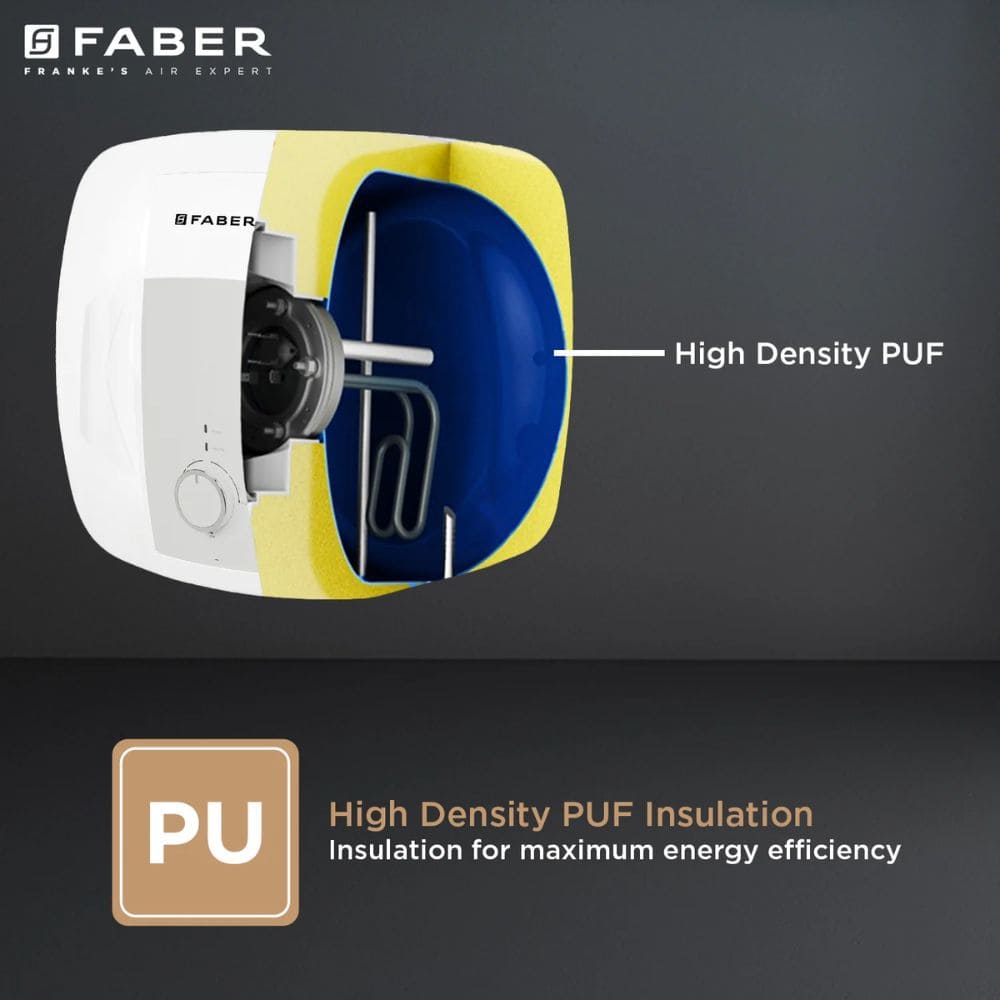 Faber 30 Ltrs Vertical Storage Water Heater Geyser (Cyrus30)