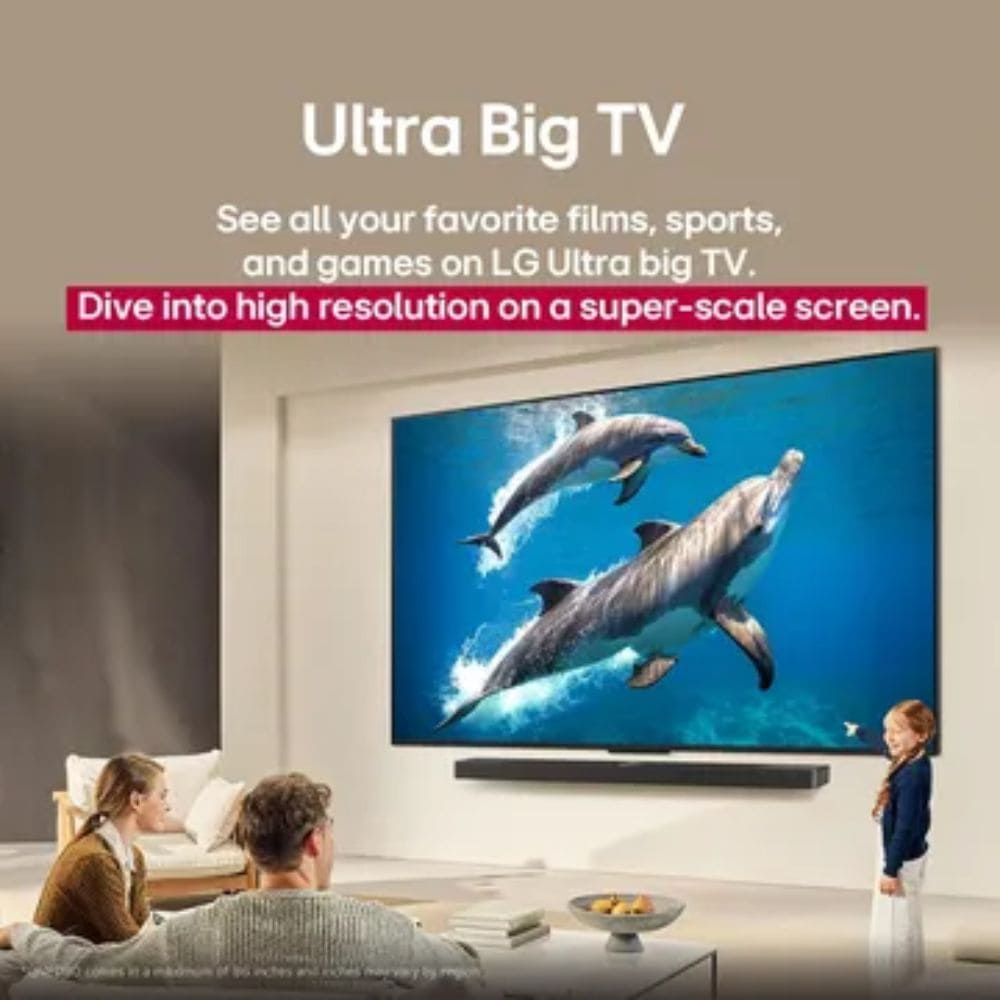 LG 55QNED8BA6A, 55 Inches, 4K Ultra HD QNED TV, Black