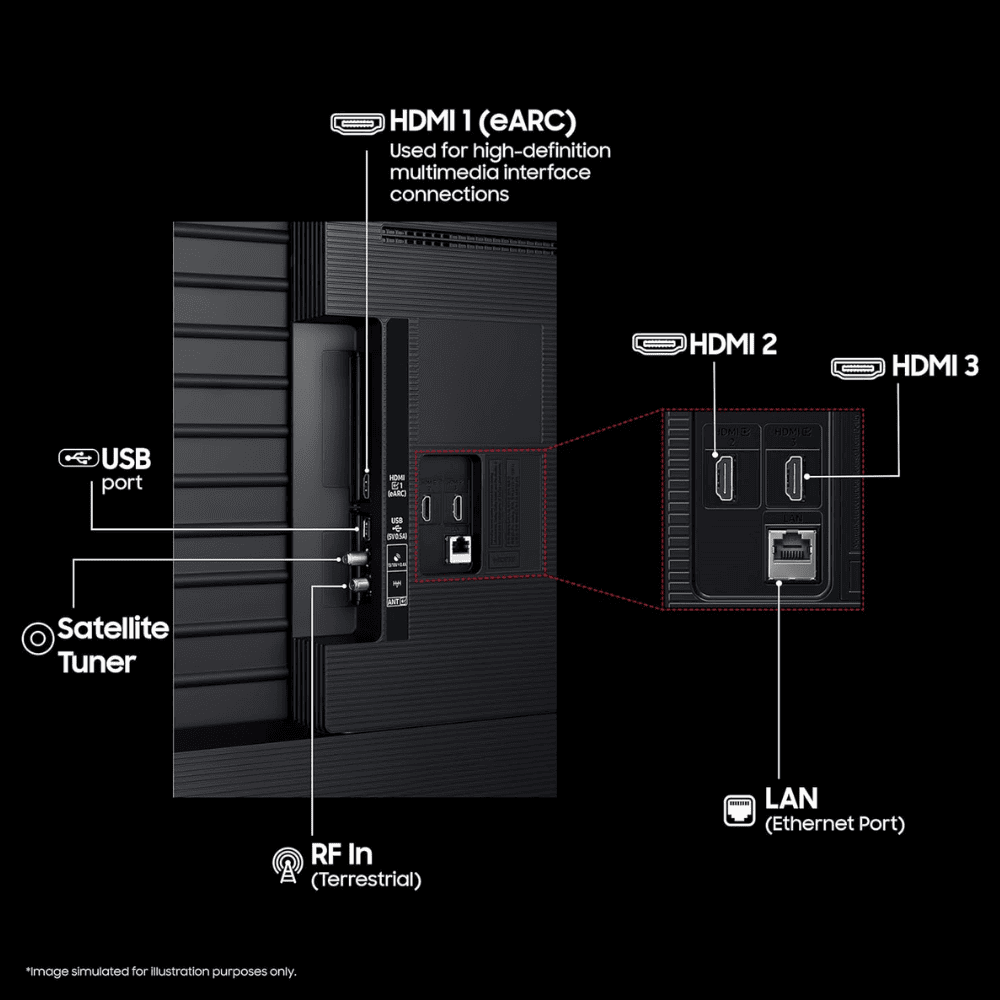 Samsung 55U8400F, 55 Inches 4K Ultra HD Smart LED TV, Crystal Black