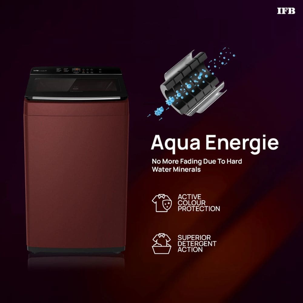 IFB 7 Kg 5 star Fully-Automatic Top Load Washing Machine (TL701WR2, Wine Red)