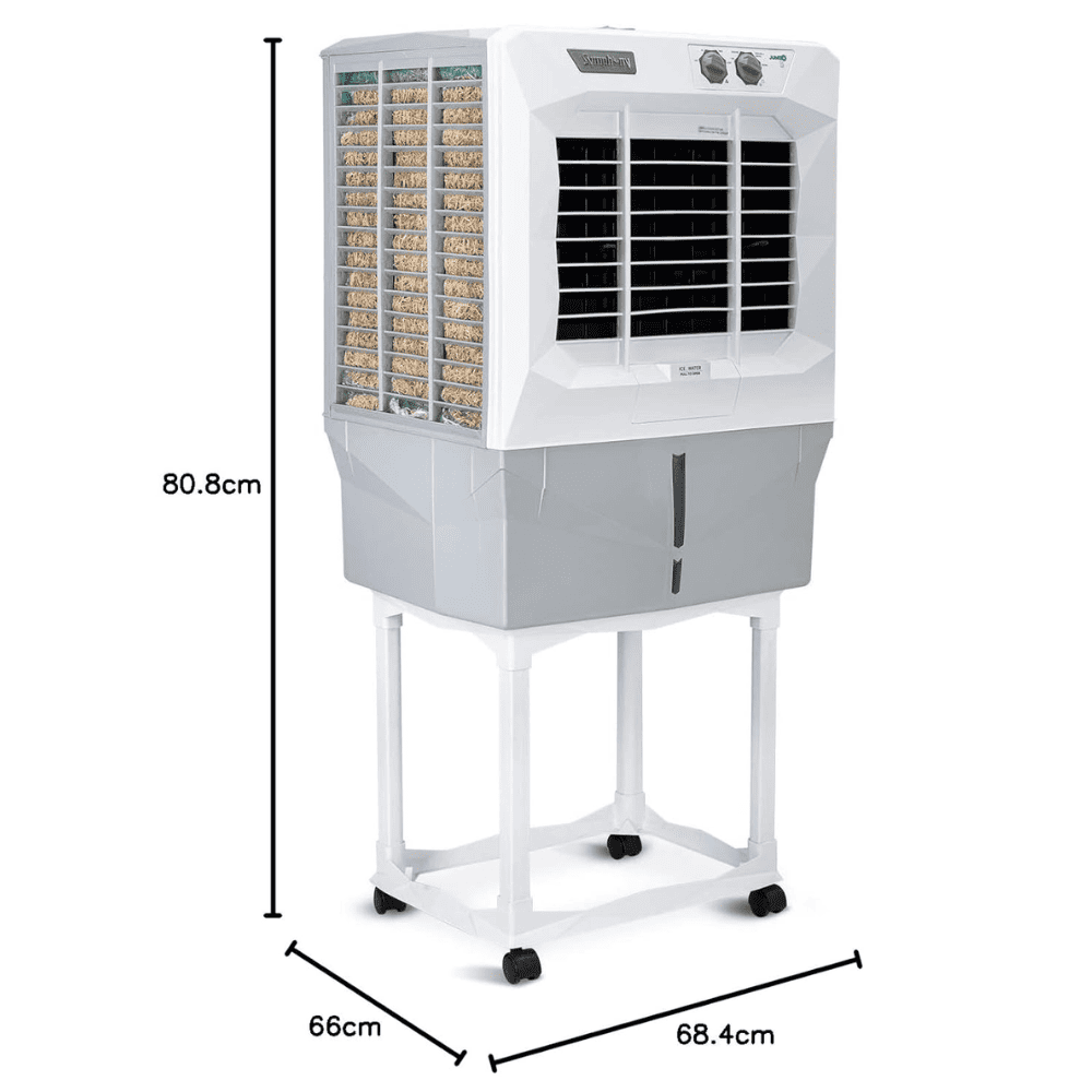 Symphony 45 Ltrs Desert Air Cooler with Trolley (JUMBO 45DB)