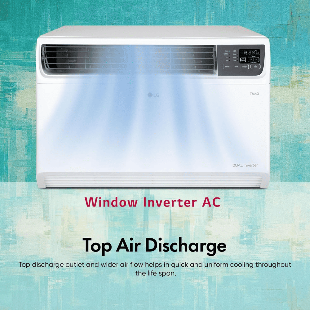 LG 1.5 Ton 5 Star Inverter Window Air Conditioner (UW-Q18WWZA)