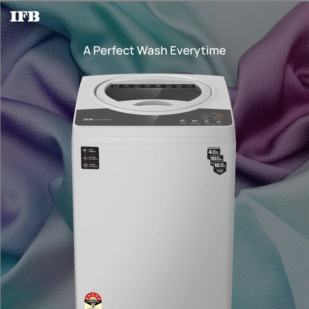 IFB 7 Kg 5 star Fully-Automatic Top Load Washing Machine Appliance (TL-RES 7.0KG AQUA)