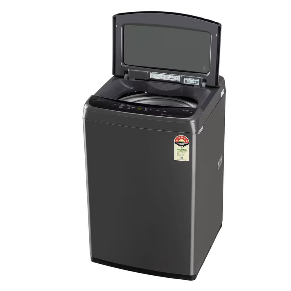 LG 7.5 Kg 5 Star Fully-Automatic Top Load Washing machine (T75VBMB1S, Grey)