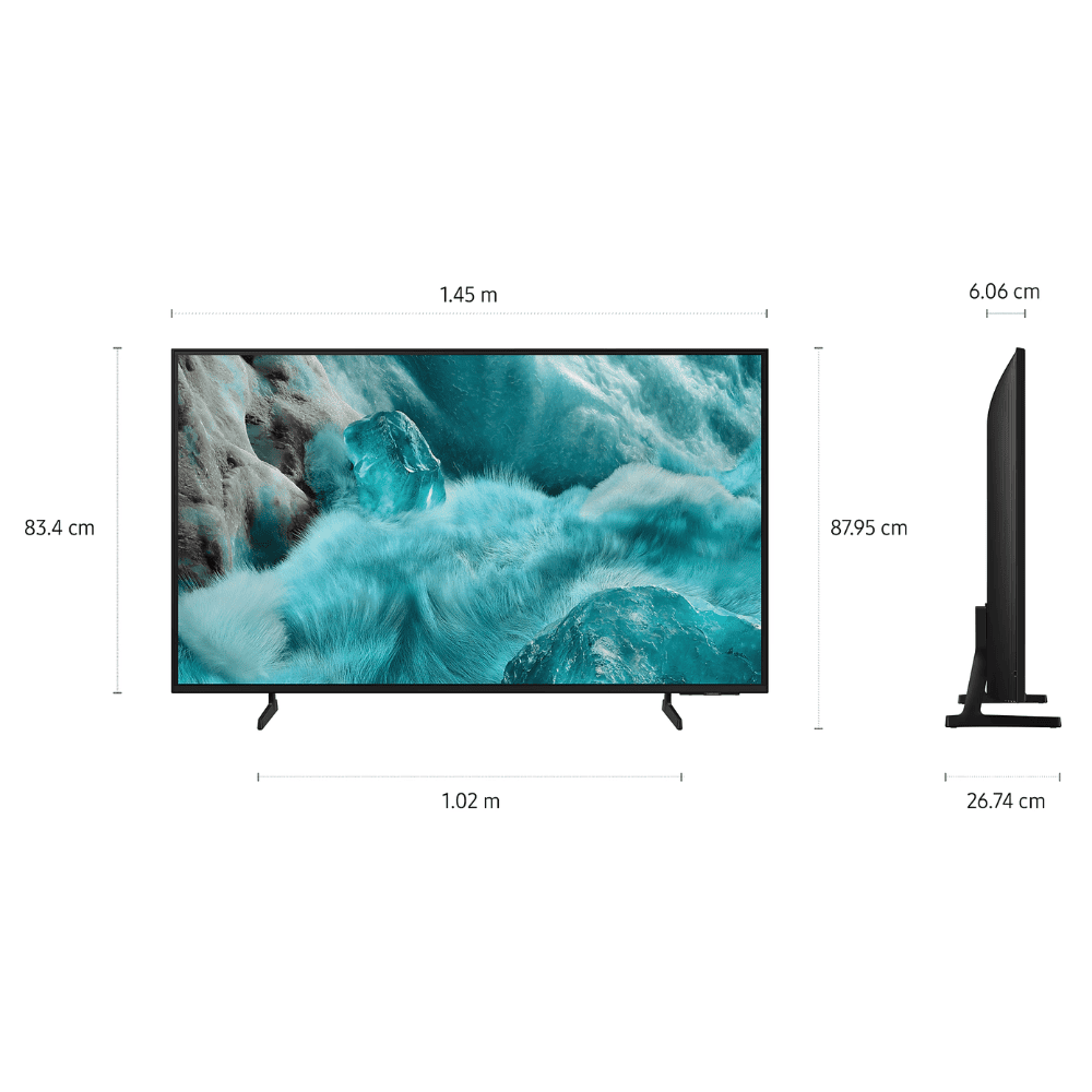 Samsung 65Q7F, 65 Inches 4K Ultra HD QLED TV, Black