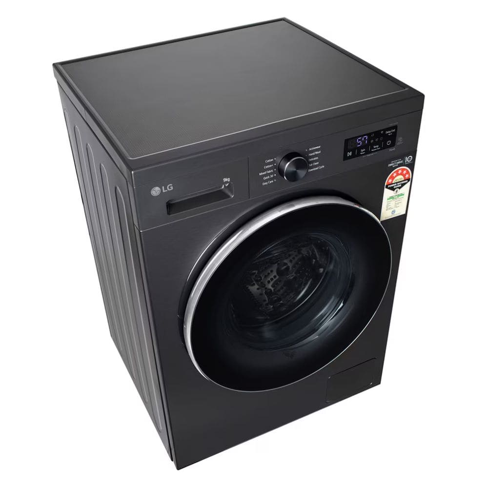 LG 9 Kg 5 Star Fully-Automatic Front Load Washing machine (FHB1209Z4B,Middle Black)