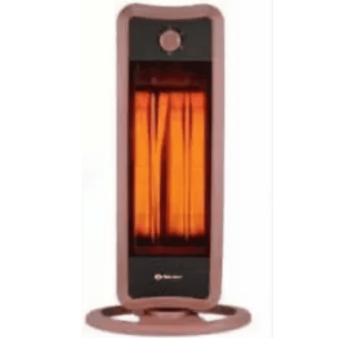 Bajaj RHT2C, 800 Watts Tower Carbon Room Heater, Black