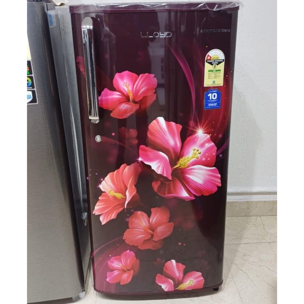 Lloyd 188 Ltrs 1 Star, Inverter Direct Cool, Single Door Refrigerator (GLDC201GIWT2JC)