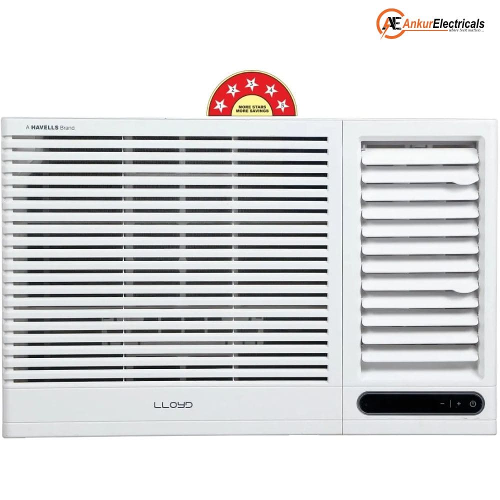 Lloyd 1.5 Ton 5 Star Inverter Window Air Conditioner (GLW18I5AGSPR)