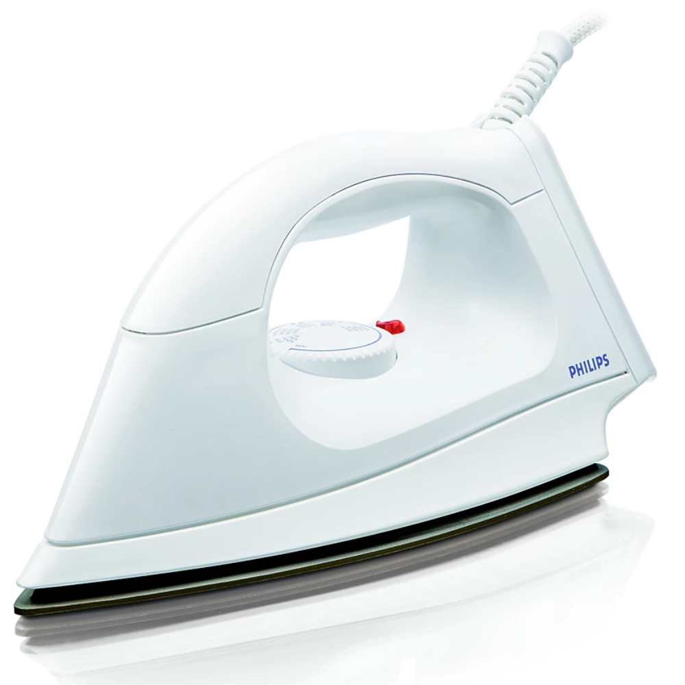 Philips HI108/01, 1000 Watt, Dry Iron (White)