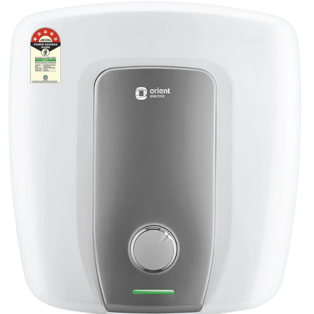 Orient Electric 15 Ltrs Vertical Storage, 5 Star Water Heater Geyser (Aquator Neo 15L)