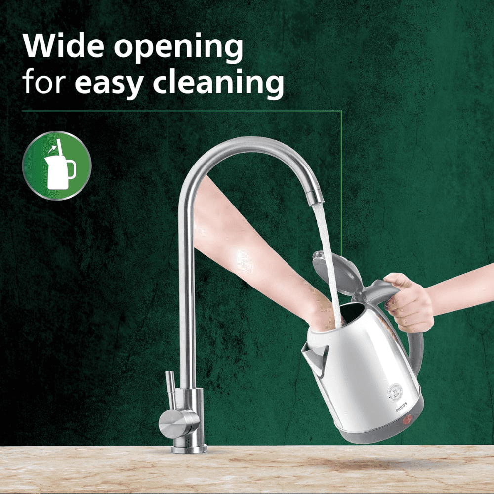 Philips 1.5 Litres Stainless Steel Electric Kettle