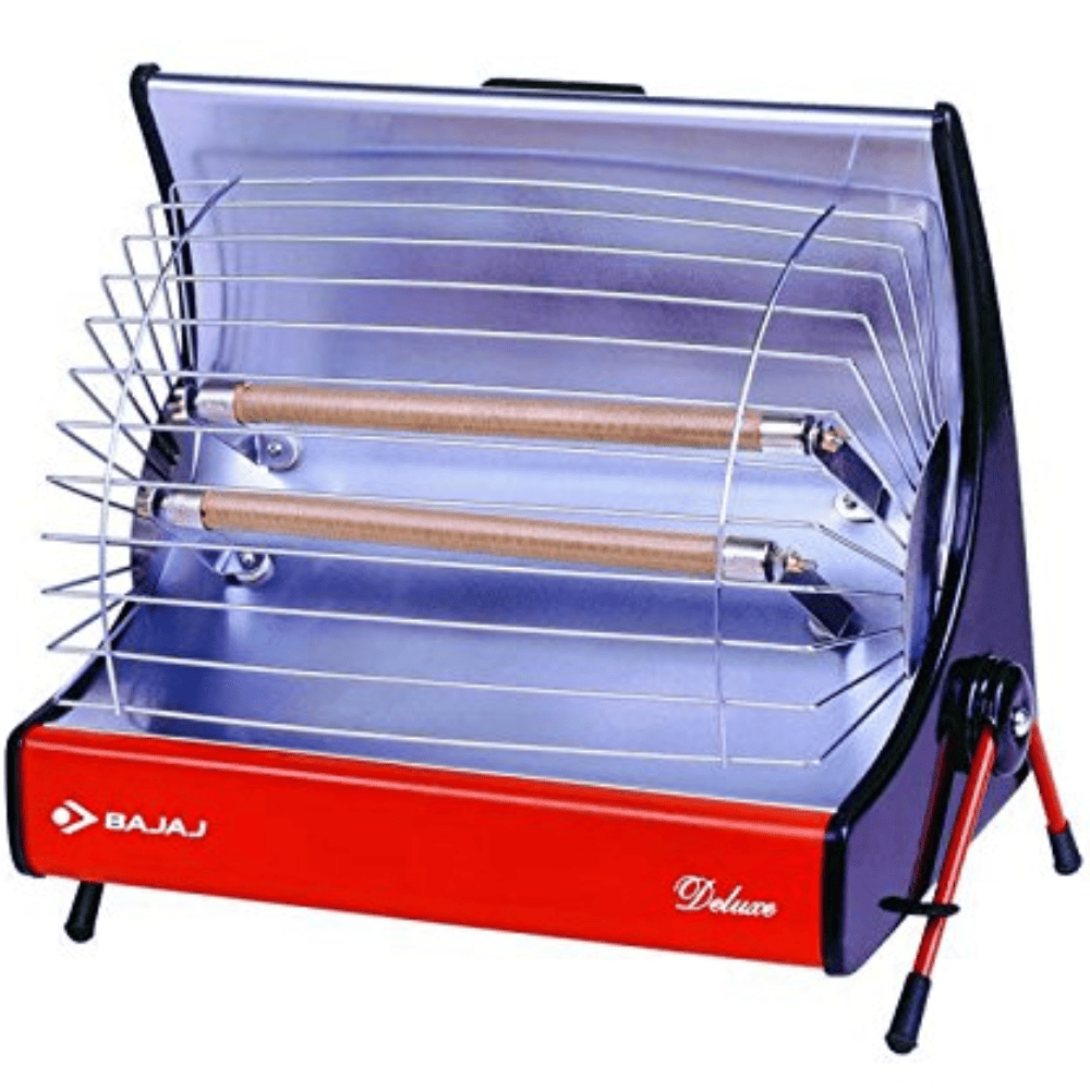 Bajaj 1500 Watts Del Deluxe Heat Convector Fan Room Heater, Multi Colour